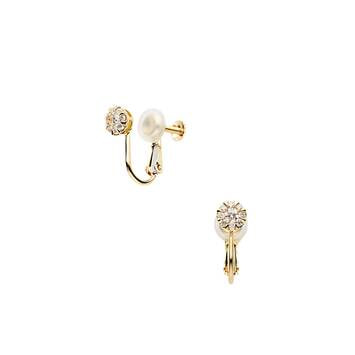 ダイヤモンド ガーランド イヤリング