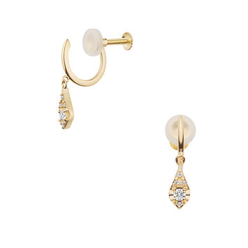 ダイヤモンド イヤリング