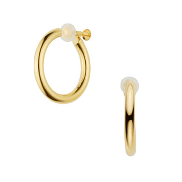 ゴールド フープイヤリング