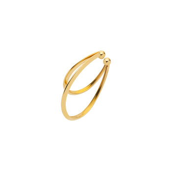 ゴールド イヤーカフ