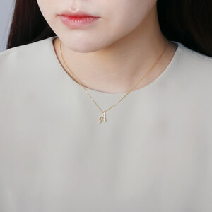 オーダー品】イニシャルネックレス A（AGVN001740_A