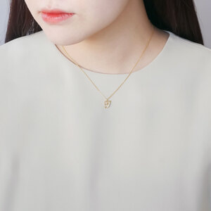 オーダー品】イニシャルネックレス T（AGVN001740_T