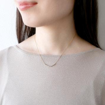 AGVN607540DI ダイヤモンド リュール ネックレス｜ネックレス