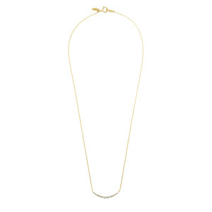 ヴァンドーム青山VENDOMEAOYAMAダイヤモンドリュールネックレスK18 K18ゴールド ダイヤモンドリュールネックレス（ネックレス