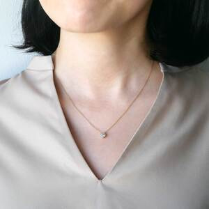 爆買いしたくなる ダイヤモンド ガーランド 0.23ct（AGVN610040DI ネックレス アクセサリー