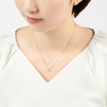 エメラルド ネックレス(AGVN611940EM)|ネックレス|ヴァン エメラルド ネックレス(AGVN611940EM)|ネックレス|ヴァン