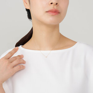 ヴァンドーム青山 ネックレス カローラ 0.20カラット APVN184845DI ダイヤモンド カローラ ネックレス 0.20ct