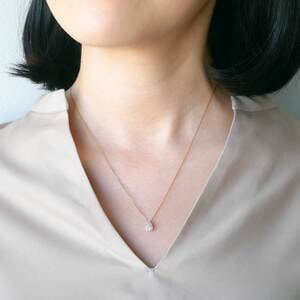 ドロップ オブ ガーランド ネックレス 0.24ct（APVN180543DI