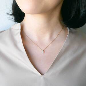 ドロップ オブ ガーランド ネックレス 0.19ct（AGVN623043DI