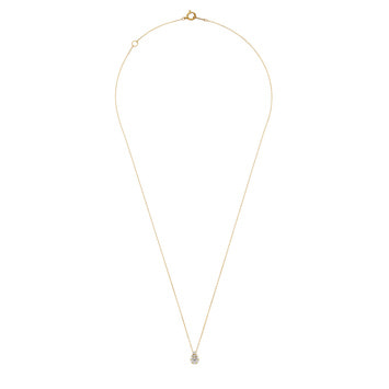 AGVN625540DI ドロップ オブ ガーランド ネックレス 0.10ct