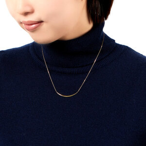 ヴァンドーム青山　18k パール付 ゴールドネックレス AGVN627943YG_999_2_20240610150