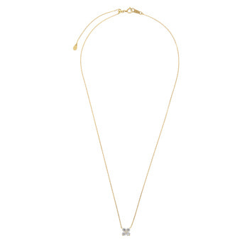 AGVN630145DI ダイヤモンド カローラ ネックレス 0.42ct