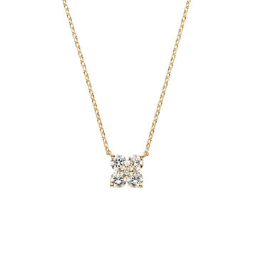 ダイヤモンド カローラ ネックレス 0.50ct