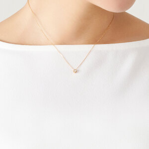 ダイヤモンド　プリンセスネックレス Pt900 ダイヤモンド プリンセスカット ネックレス D 1.001ct