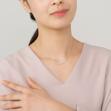 AGVN640745DI ダイヤモンド リュール ネックレス｜ネックレス