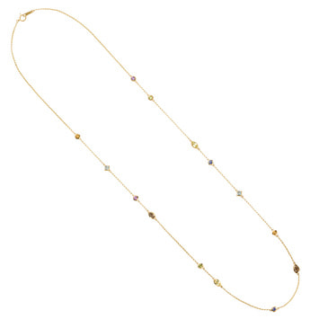 カラーストーン ネックレス