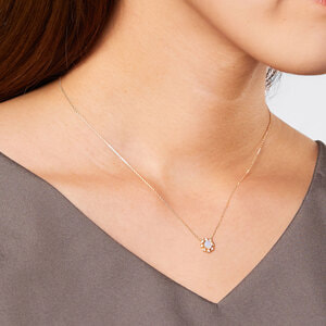 ete オパールネックレス ete ネックレス K10YG オパール レディース : ZOZOTOWN Yahoo!店