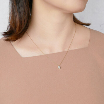 ダイヤモンド グゥット ネックレス 0.16ct（AGVN656645DI