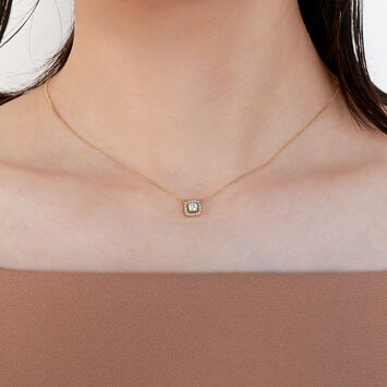 ダイヤモンド ラ プラース ネックレス　2023年購入 ダイヤモンド ラ プラース ネックレス 0.20ct（AGVN658945DI