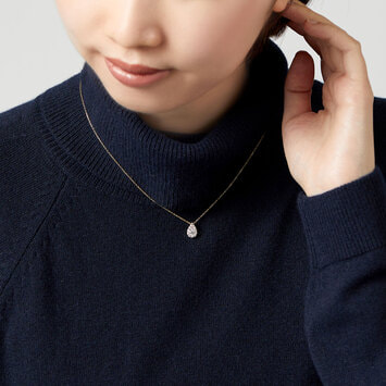 ドロップ オブ ガーランド ネックレス ドロップ オブ ガーランド ネックレス 0.24ct（APVN180543DI