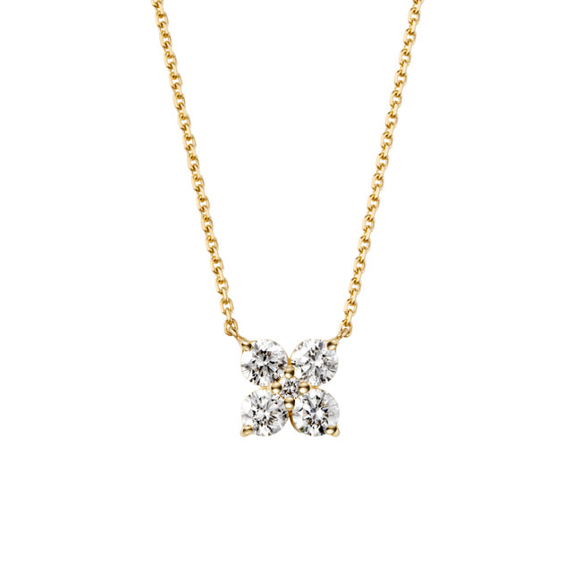ダイヤモンド カローラ ネックレス 0.70ct