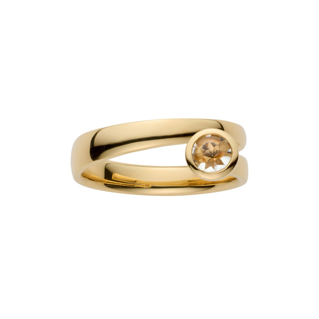 The Elevate グリーンクォーツ リング