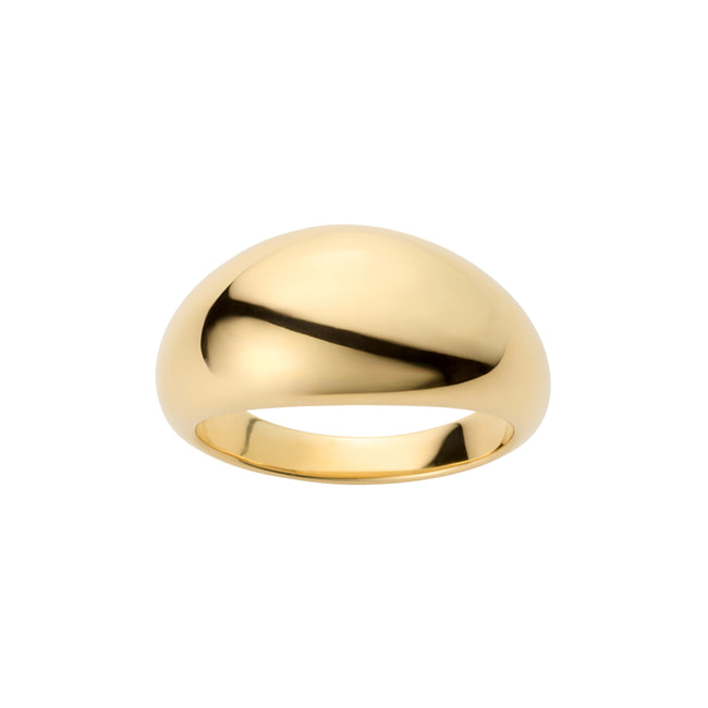 The Elevate イエローゴールド リング