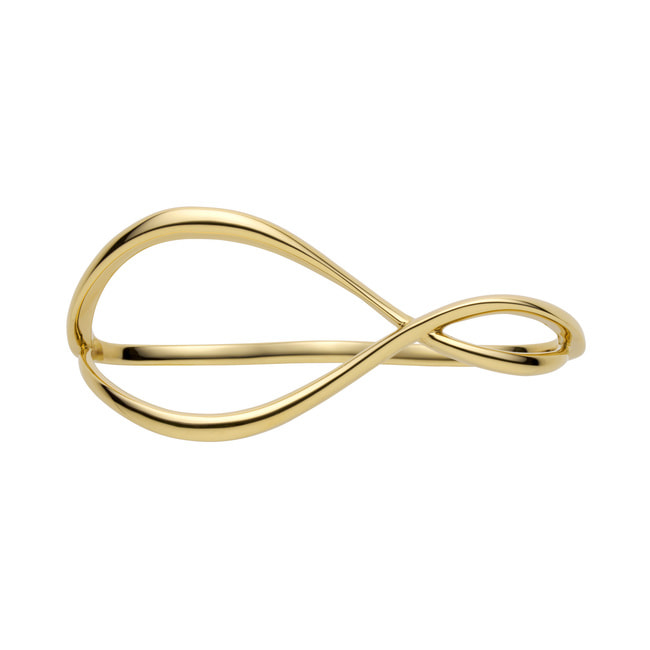 イエローゴールド ダブル フィンガー リング