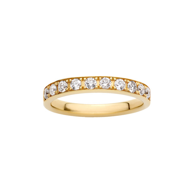 ハーフエタニティ リング 0.40ct