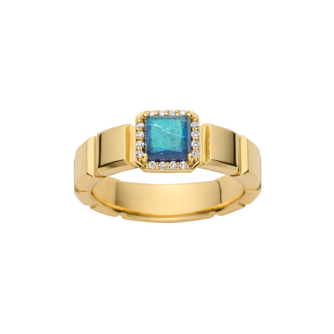 スローブイエナ　メゾンモニク　イエローゴールド　リング SYMPATHY OF SOUL（シンパシーオブソウル） Horseshoe Link Ring
