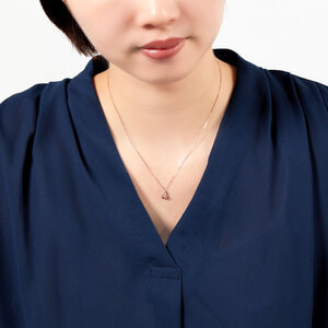 値下げ　VENDOME AOYAMA ヴァンドーム青山Lady's ネックレス AJAN147440TP ピンクトルマリン ネックレス｜ネックレス｜ヴァン