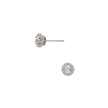 【ヴァンドーム青山】即対応ホワイトトパーズダイヤモンドピアス ホワイトトパーズ ピアス（GABA0375__TH）｜ピアス｜ヴイエー