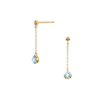 カラーストーン ピアス