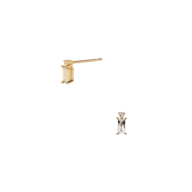 ホワイトトパーズ ピアス