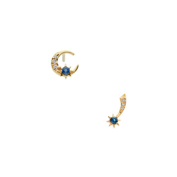 ブルートパーズ ピアス