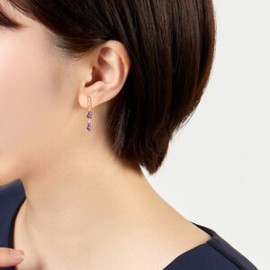 AJVA2433__AM アメシスト ピアス｜ピアス｜ヴァンドーム青山（Vendome