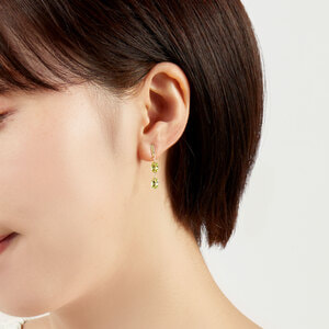 【在庫処分】 ペリドット ピアス（AJVA2433__PD）｜ピアス｜ヴァンドーム青山 アクセサリー