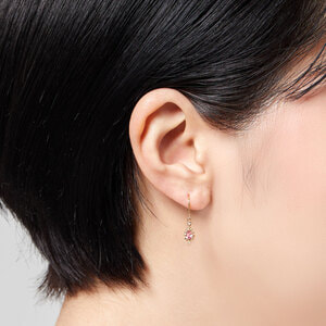 AJVA2435__TP ピンクトルマリン ピアス｜ピアス｜クリスマスジュエリー