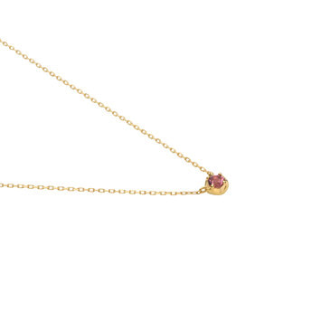 ピンクトルマリン ネックレス