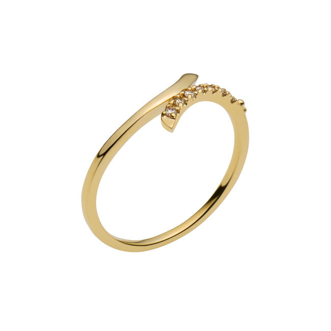 ブラウンダイヤモンド リング