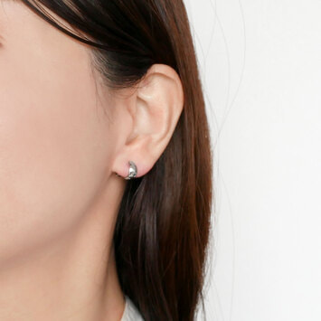 VENDOME AOYAMA ピアス プラチナ フープピアス（小） レディース