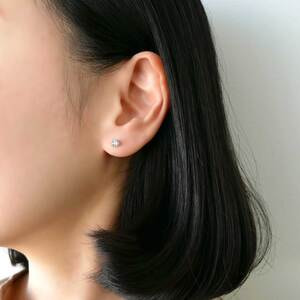 ダイヤモンド キャトル ピアス（APVA2264__DI）｜ピアス｜ヴァン