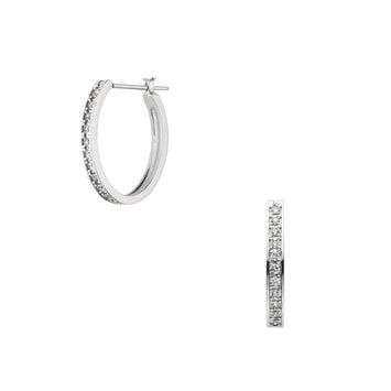 APVA2419__DI ダイヤモンド オーバルピアス｜ピアス｜ヴァン