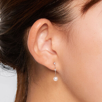 【最終お値下げ品】Vendome Aoyama アコヤ パール ピアス プラチナ プラチナパールピアス | Vendome Aoyama (Women)/ヴァンドーム