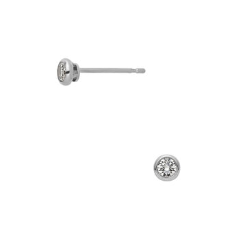 ダイヤモンド セルクル ピアス