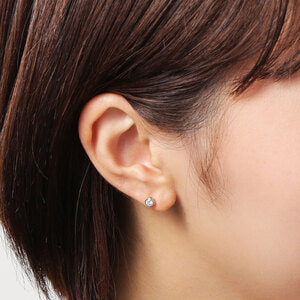 ダイヤモンド セルクル ピアス（APVA2618__DI）｜ピアス｜ヴァンドーム 