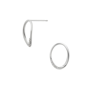 [プラチナ・ウーマン] ダイヤモンド ピアス