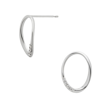 [プラチナ・ウーマン] ダイヤモンド ピアス