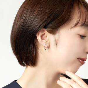 プラチナ・ウーマン] ダイヤモンド ピアス（APVA2626__DI