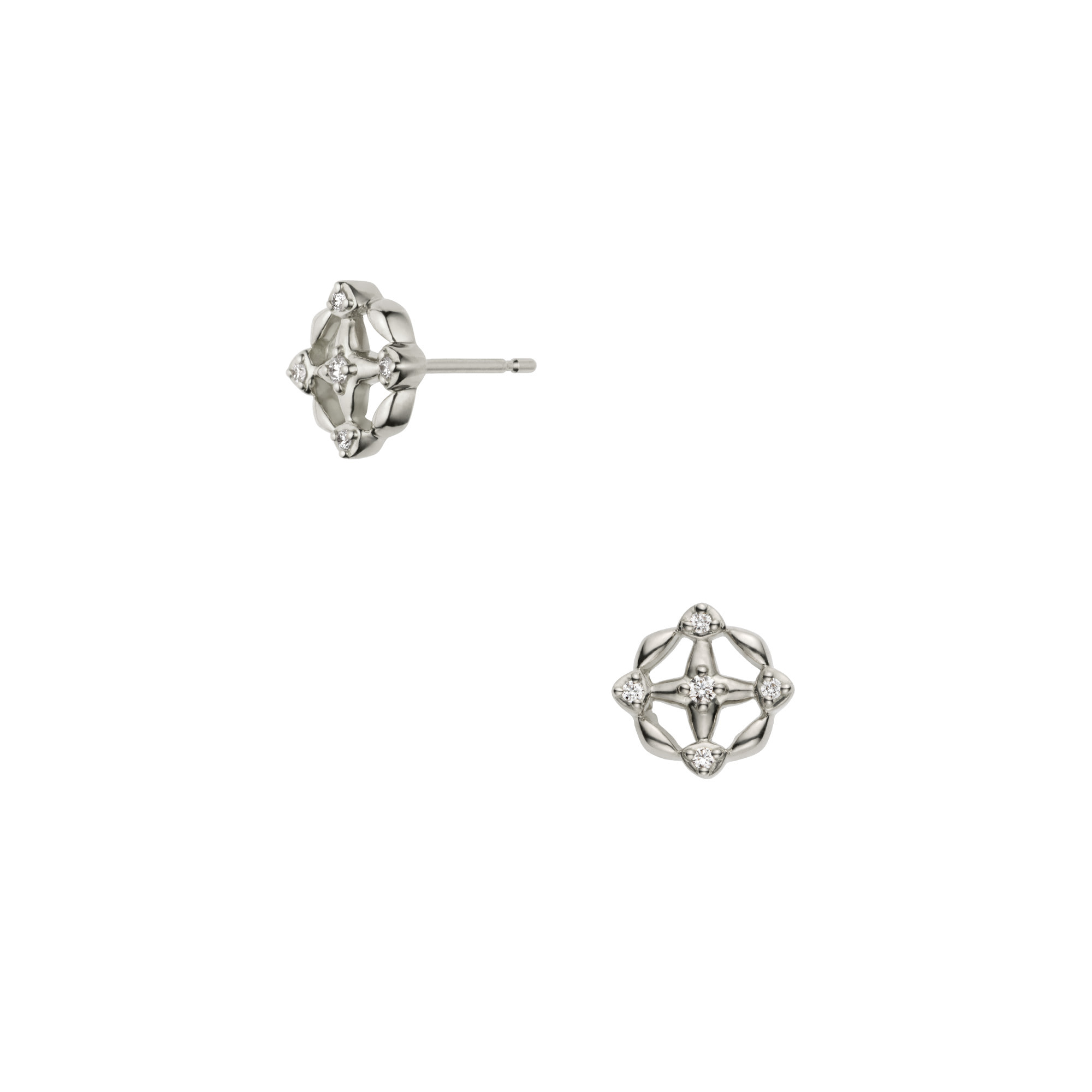 [プラチナ・ウーマン] ダイヤモンド ピアス 